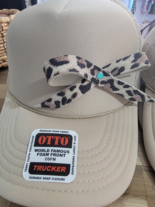Leopard Bow Cap