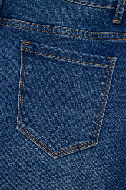 Yusra Seam Detail Shift Jeans