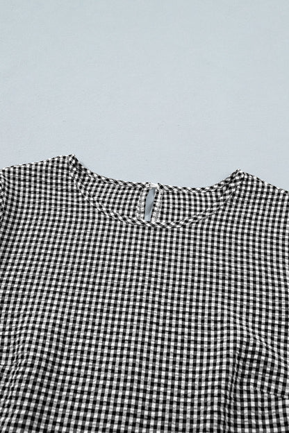 Carolina Ruffled Half Sleeve Blouse