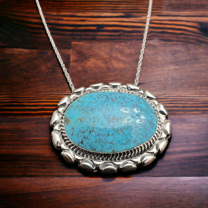 Jimson Belin Turquoise & Sterling Silver Necklace