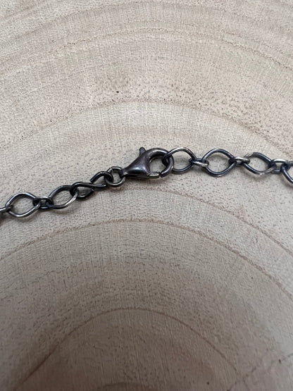 Navajo Handmade Spiny Oyster Necklace by Tia Long - 18 inch