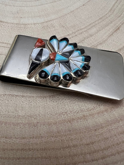 Sherry Nez Multi-Stone Money Clip